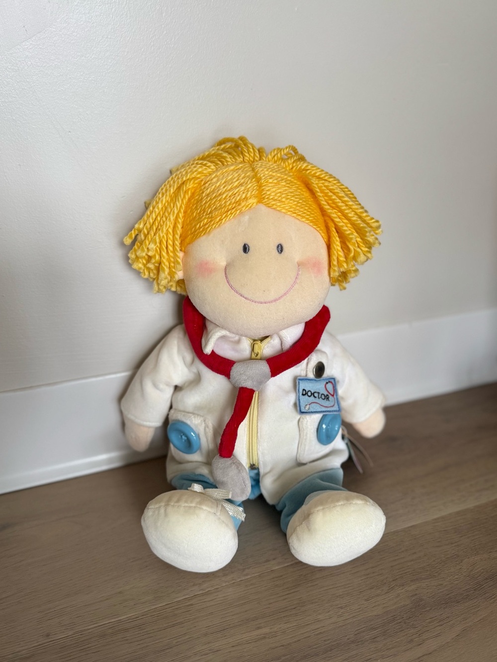 Russ doctor stuffed doll - flawed